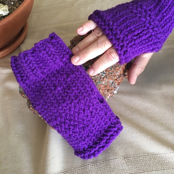 Extra Large Fingerless Gloves - Picture 3 of 8